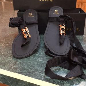 Women’s size 8  strappy sandals